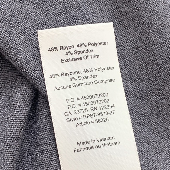 WILFRED *Dark Grey Rafaeli Soft swing dress. - Picture 7 of 11